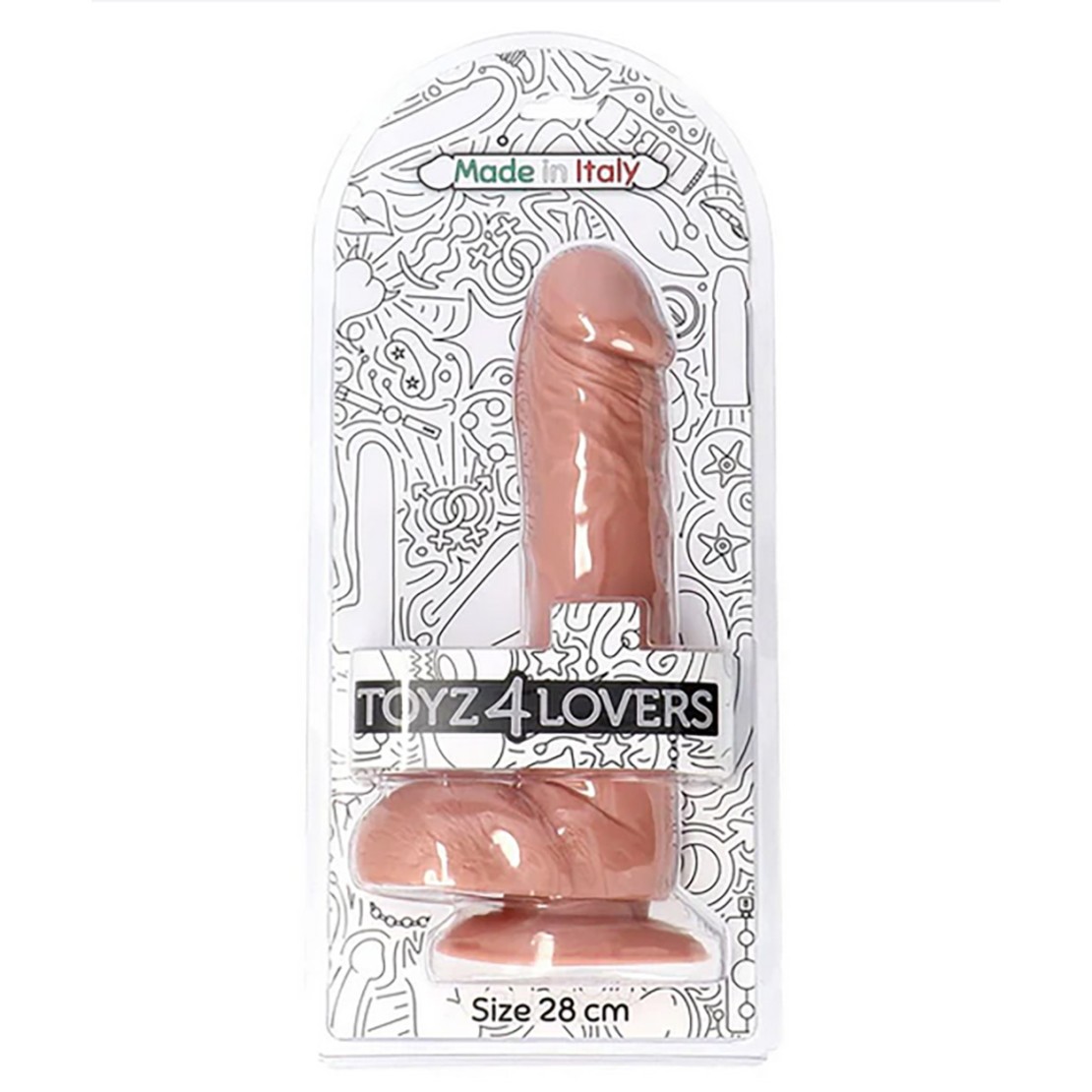 DILDO XXL DI GRANDI DIMENSIONI 28 CM CON AMPIA...