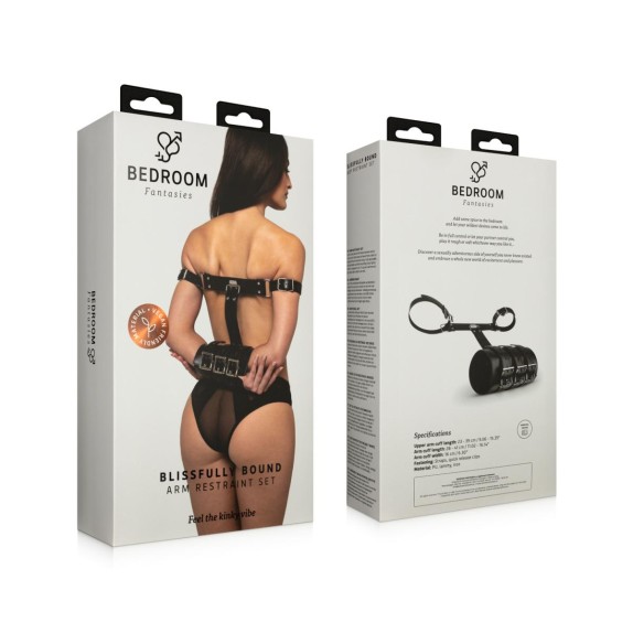COSTRITTIVO PER POLSI E BRACCIA REGOLABILE CON CINGHIE GIOCHI BDSM