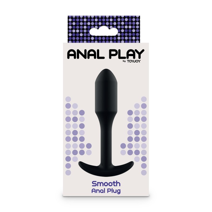 MINI PLUG ANALE DI FORMA ALLUNGATA CON BASE A BARCHETTA...