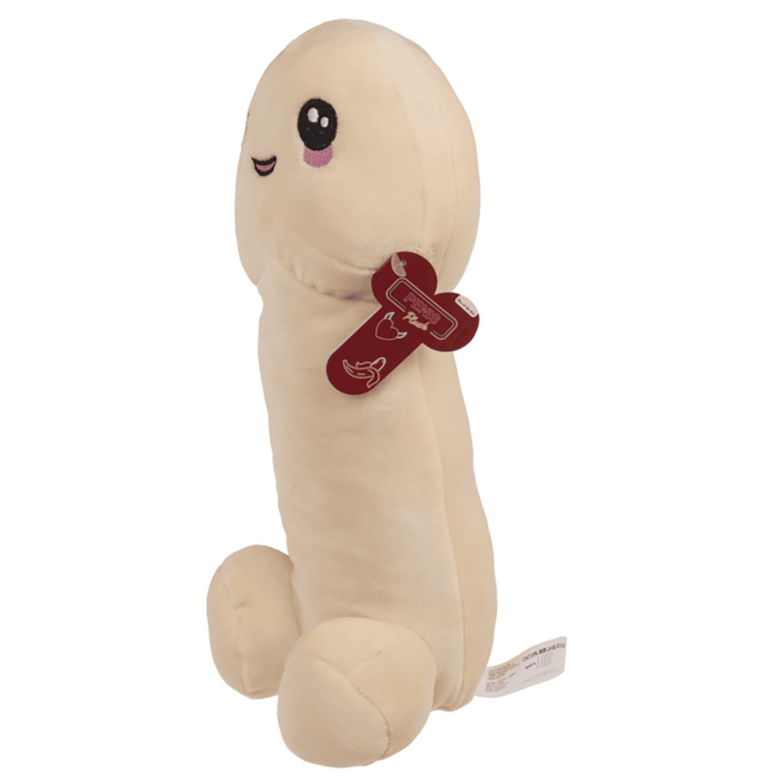 PELUCHES MORBIDO A FORMA DI PENE LUNGO 30 CM...