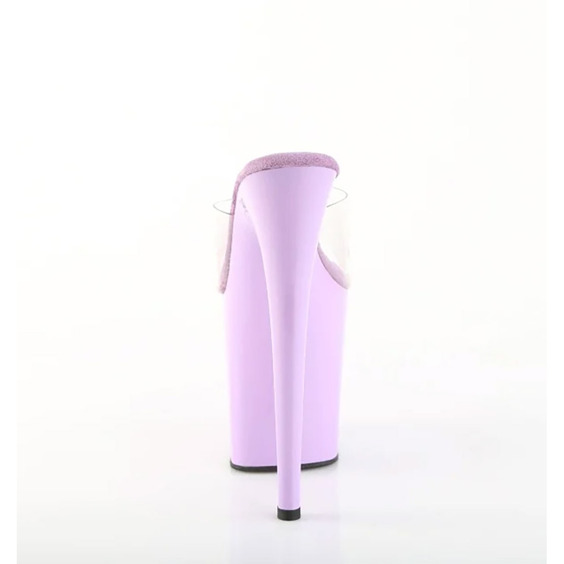 TACCO 20 CM SANDALO SEXY PER COLOR LAVANDA PLEASER