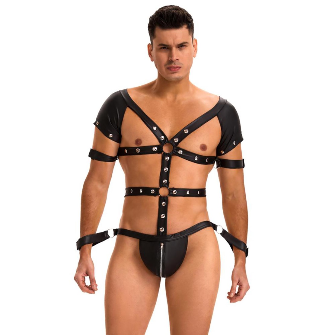 copy of HARNESS SEXY UOMO BORCHIATO CON MANETTE...