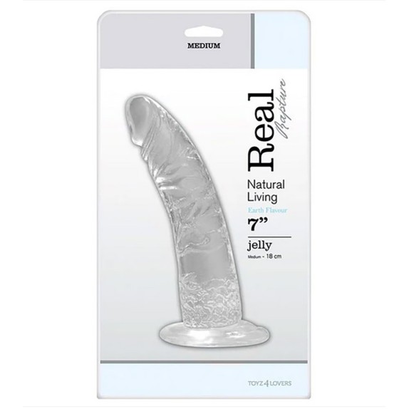 FALLO REALISTICO IN PVC CON RILIEVI BASE VENTOSA 18 CM TOYZ4LOVERS