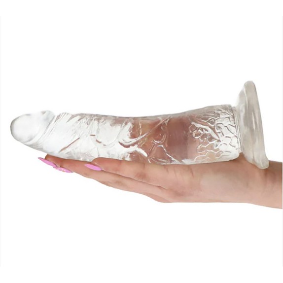FALLO REALISTICO IN PVC CON RILIEVI BASE VENTOSA 18 CM TOYZ4LOVERS