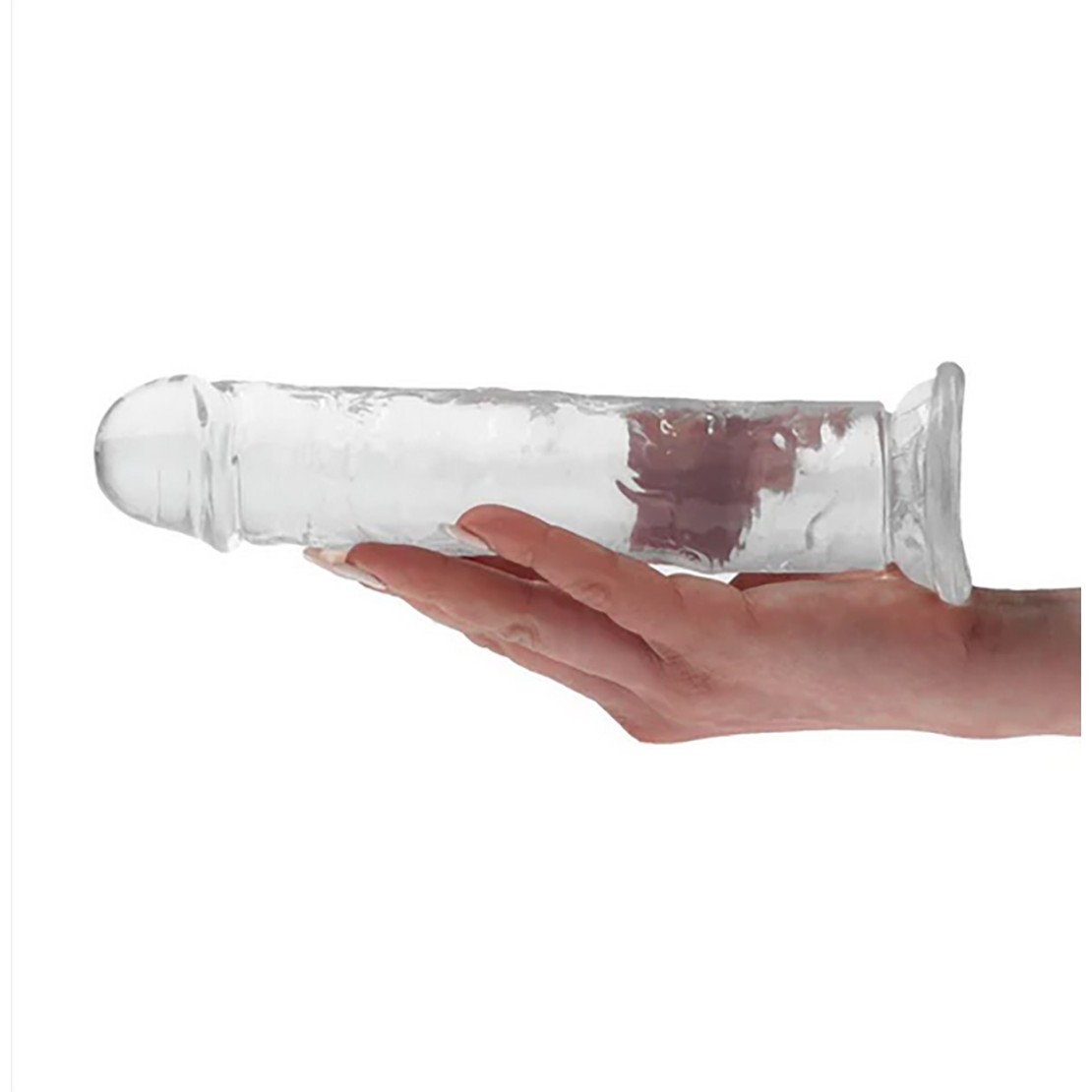 DILDO REALISTICO CLEAR FLAVOUR IN TPR...