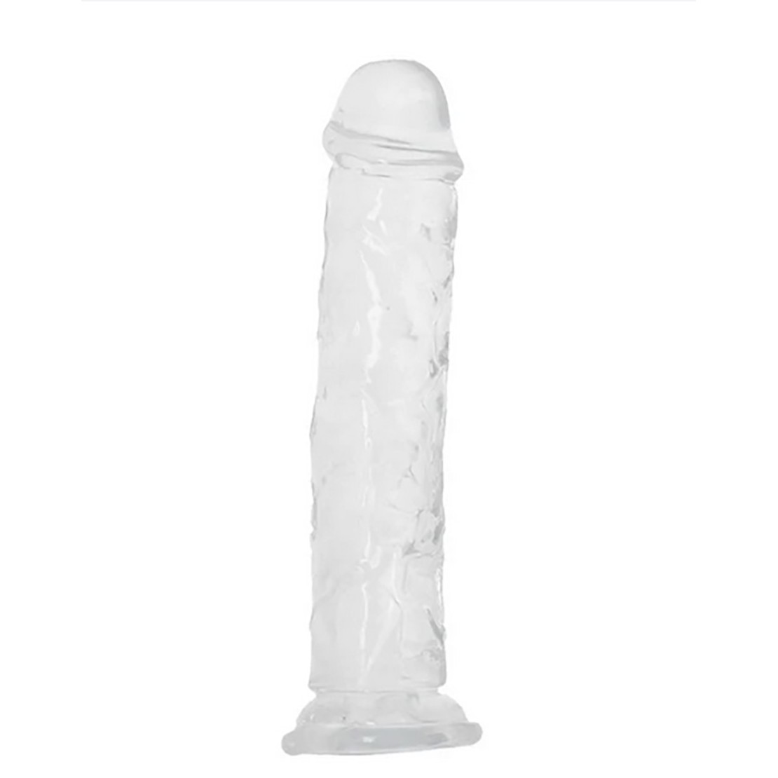 DILDO REALISTICO CLEAR FLAVOUR IN TPR...