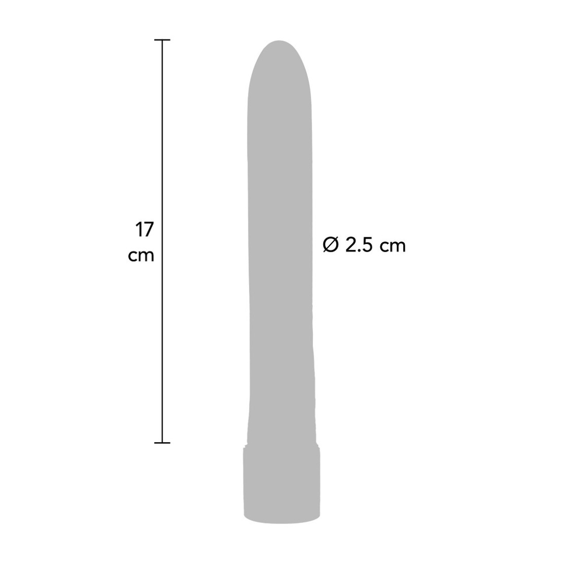 VIBRATORE PER DONNA SEX TOY RETRO ULTRA SLIMLINE