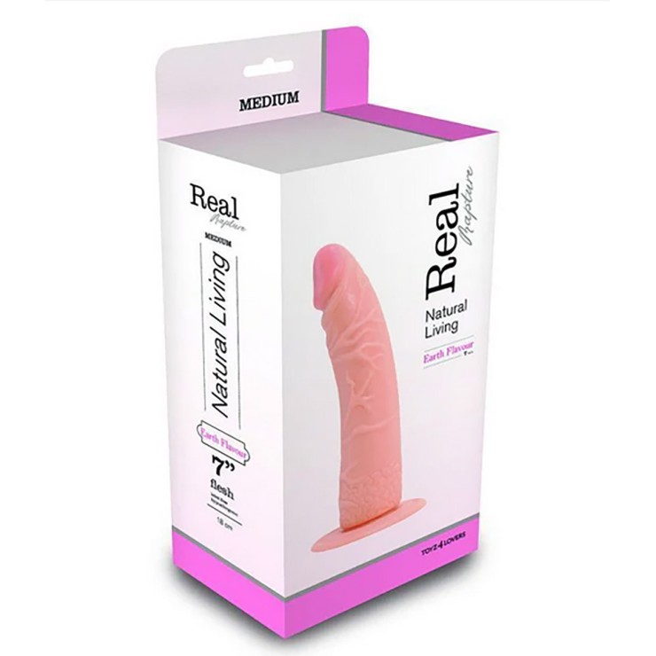 DILDO REALISTICO CON VENTOSA IN PVC COLOR CARNE TOYZ4LOVERS 2
