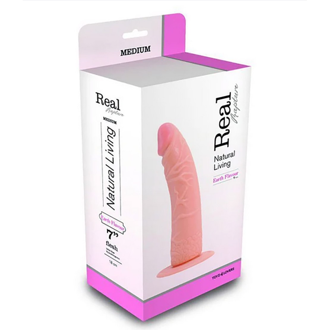 DILDO REALISTICO CON VENTOSA IN PVC VARI COLORI...