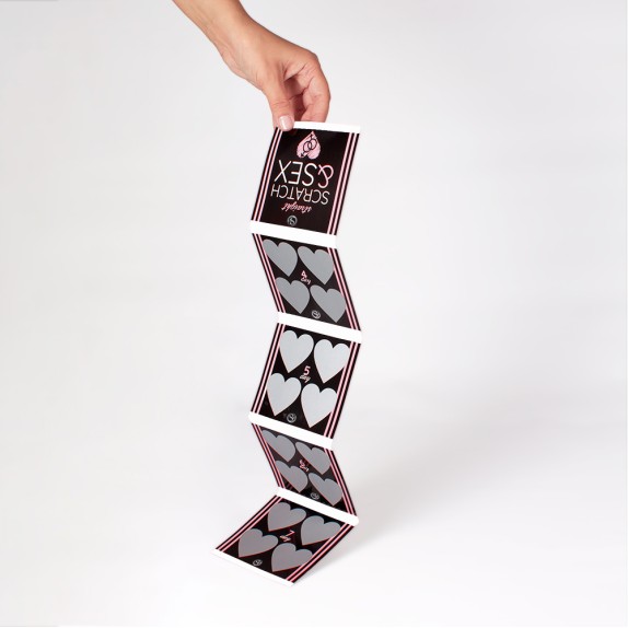 SCRATCH&SEX GRATTA E VINCI SEXY GIOCO SCHERZOSO PER COPPIE ETERO