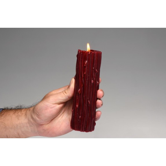 CANDELA ROSSA PER GIOCHI SADOMASO IN CERA DI PARAFFINA THORN DRIP CANDLE