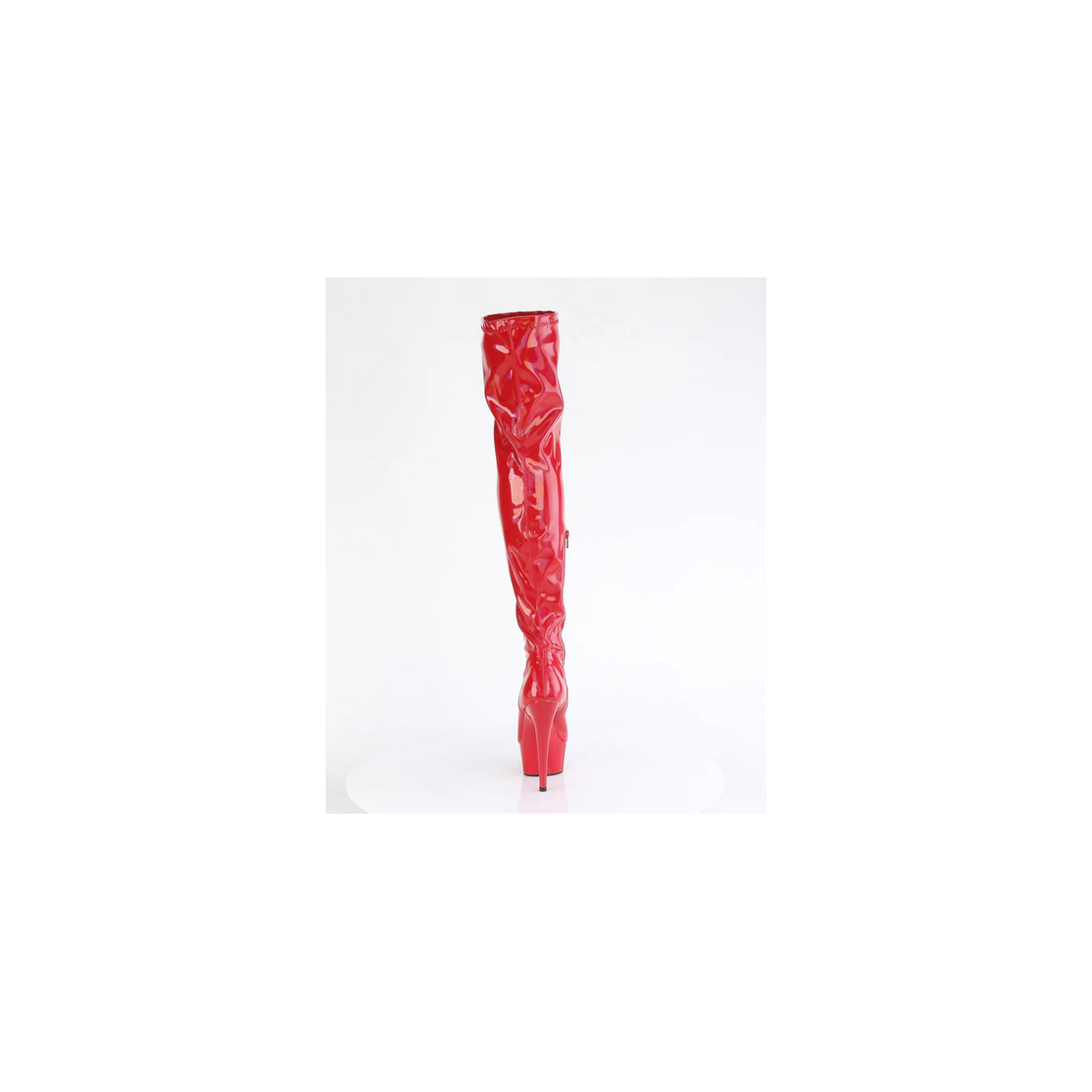STIVALE ALTO ROSSO SEXY IN VERNICE TACCO 15 CM...