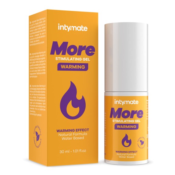 GEL STIMOLANTE RISCALDANTE DA MASSAGGIO A BASE ACQUOSA MORE WARMING 30 mL
