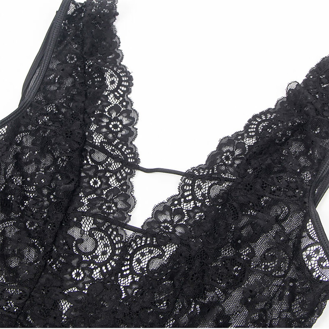 BODY APERTO SEXY PER DONNA CON REGGICALZE E...