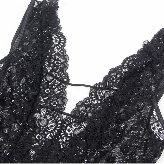 BODY APERTO SEXY PER DONNA CON REGGICALZE E ACCESSORI SUBBLIME