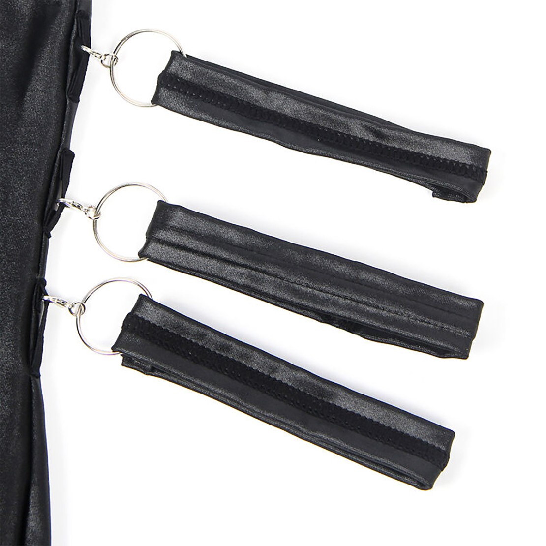 SET 3 PEZZI ABITO SEXY PER DONNA IN SPANDEX CON...