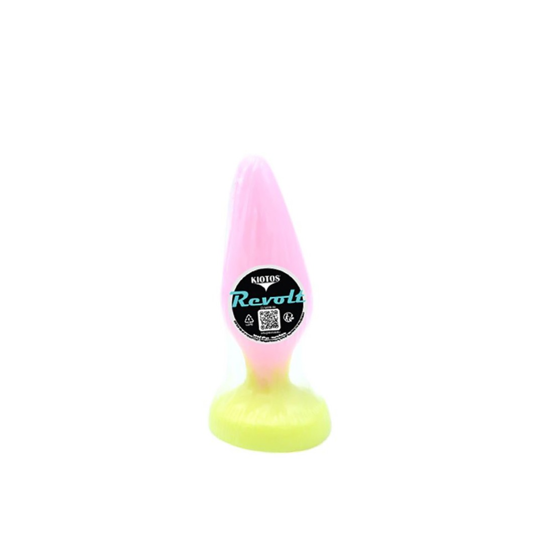 PLUG ANALE COLORATO IN SILICONE REVOLT SMASH...