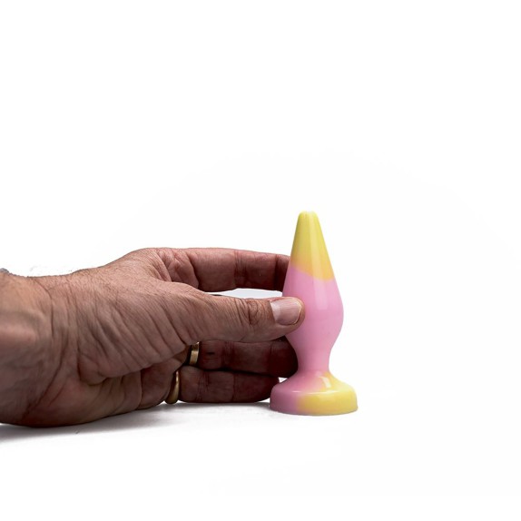 PLUG ANALE COLORATO IN SILICONE REVOLT SMASH VARIE MISURE