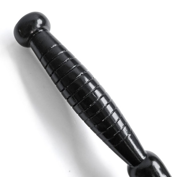 MANGANELLO IN LEGNO NERO SEXY PER SPANKING E GIOCHI BDSM