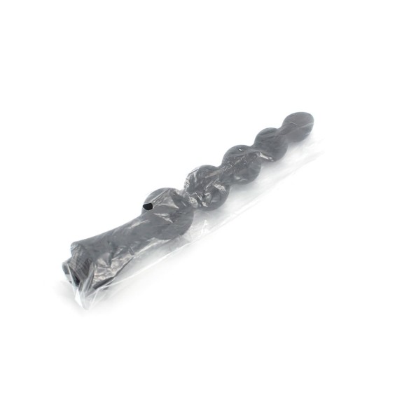 INNESTO DA DOCCIA IN SILICONE A PALLINE PER LA PULIZIA ANALE