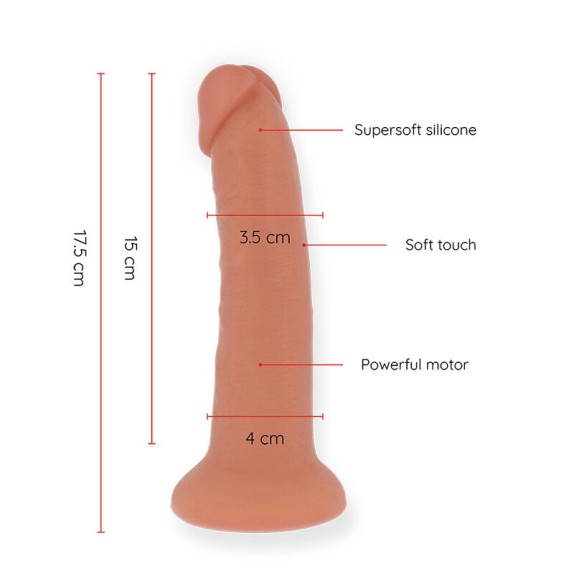 DILDO REALISTICO VIBRANTE VARIE DIMENSIONI CON APP A DISTANZA BOGOTÁ