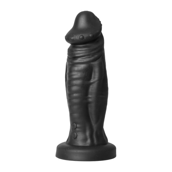 copy of DILDO NERO VIBRANTE DI SILICONE MORBIDO CON RILIEVI DEVIL MONSTER COCK