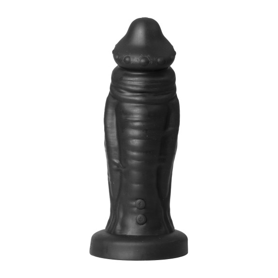 copy of DILDO NERO VIBRANTE DI SILICONE MORBIDO CON RILIEVI DEVIL MONSTER COCK