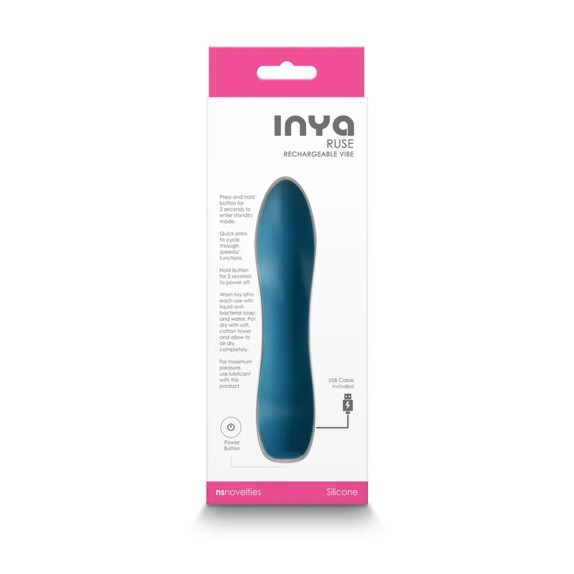 VIBRATORE COMPATTO E RICARICABILE USB INYA