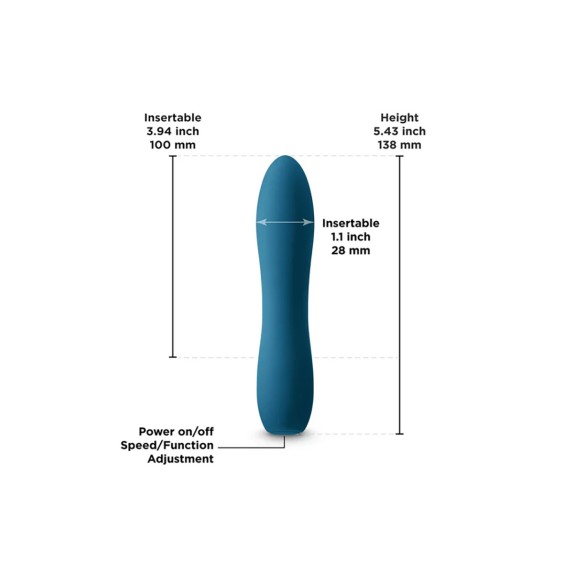 VIBRATORE COMPATTO E RICARICABILE INYA