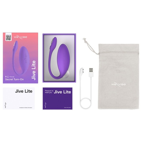 JIVE LITE SEX TOY OVETTO VAGINALE VIBRANTE RICARICABILE CON APP WE VIBE