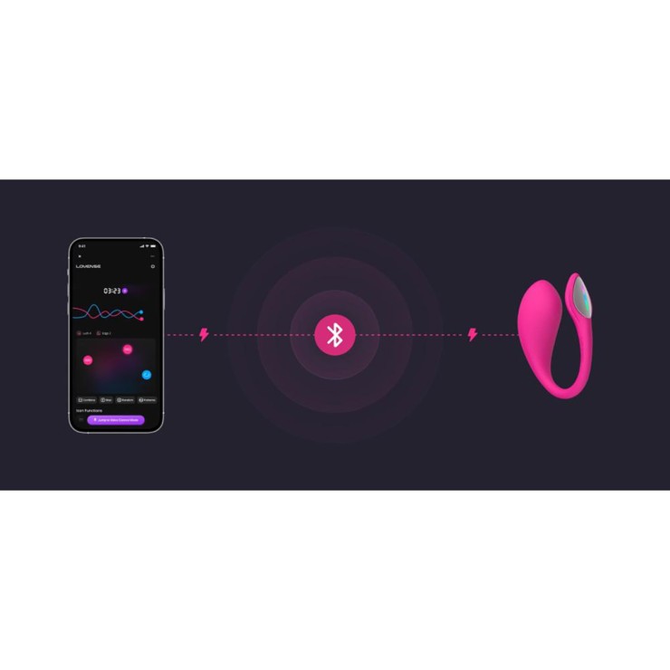 LUSH 4 OVETTO VIBRANTE VAGINALE PER DONNA CON APP LOVENSE 2