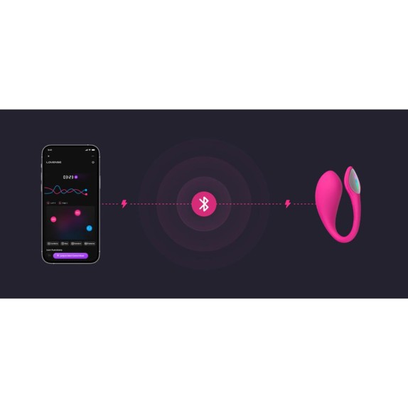 LUSH 4 OVETTO VIBRANTE VAGINALE PER DONNA CON APP LOVENSE