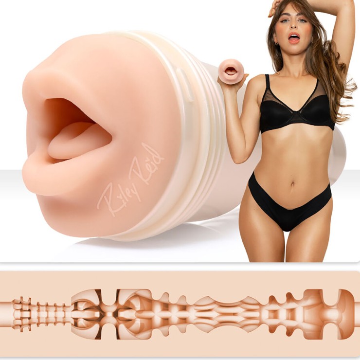 RILEY REID BOCCA MASTURBATORE SEXY PER UOMO FLESHLIGHT