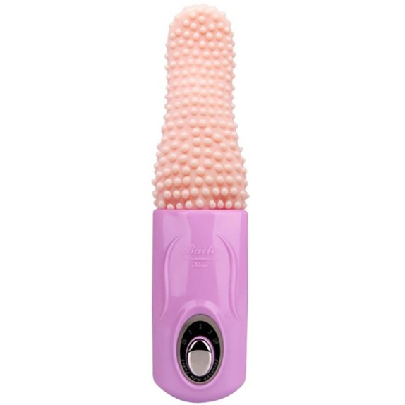 LINGUA VIBRANTE ROTANTE E OSCILLANTE CON RILIEVI TONGUE