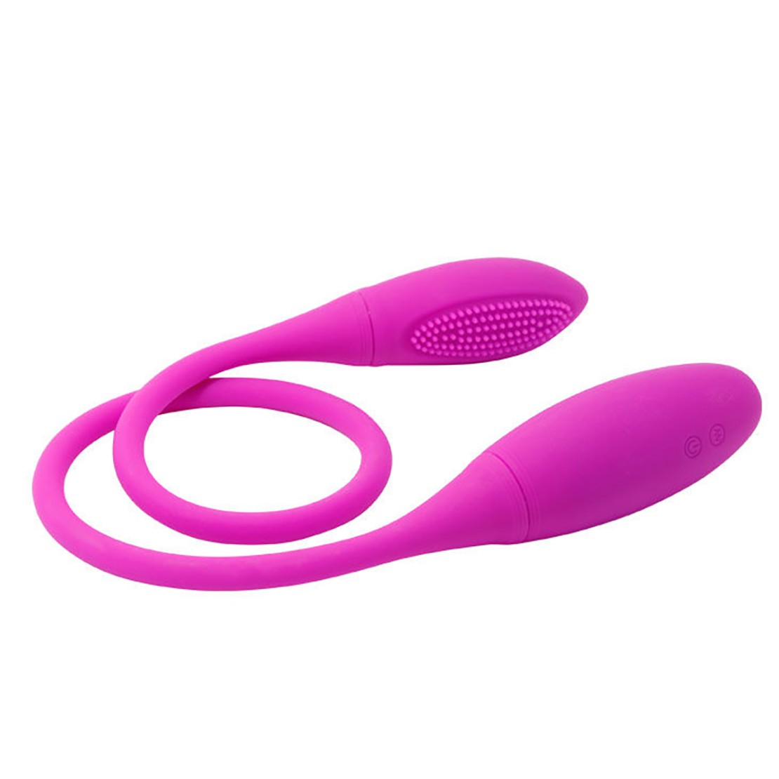 VIBRATORE DOPPIO AD OVETTO PIEGHEVOLE E...