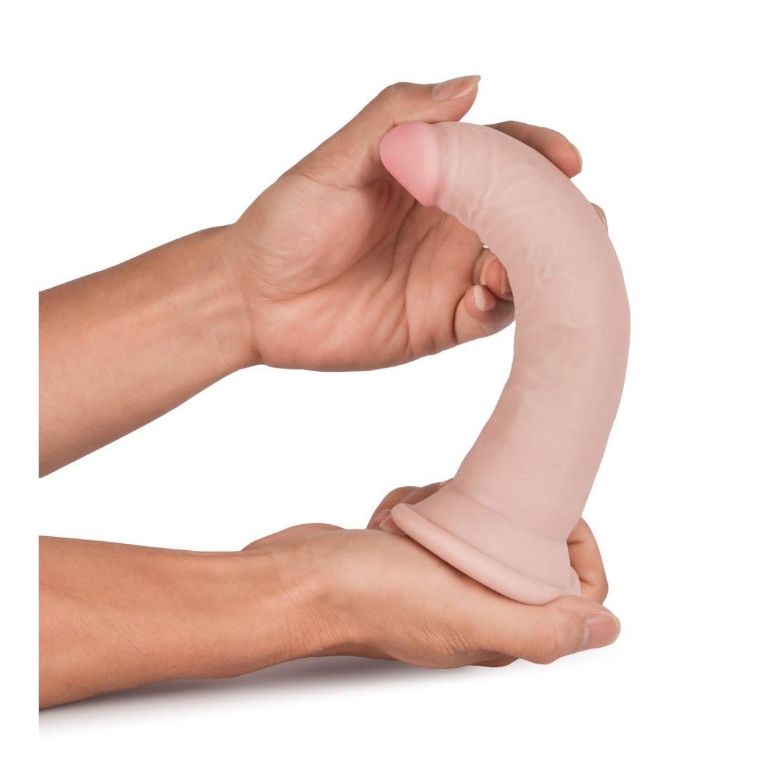 DILDO REALISTICO IN TPE MORBIDO A TRIPLA...