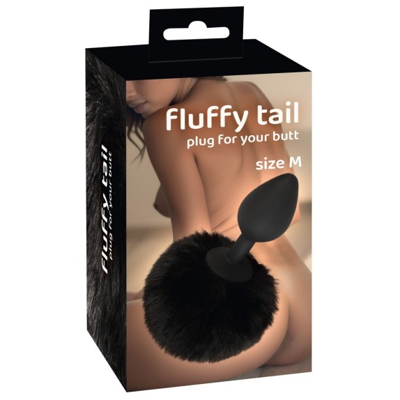 copy of PLUG ANALE IN SILICONE CON CODA DA CONIGLIETTA NERA TAGLIA M
