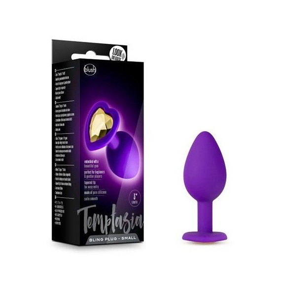 TAPPO ANALE IN SILICONE SEX TOY CON GIOIELLO A CUORE VARIE MISURE