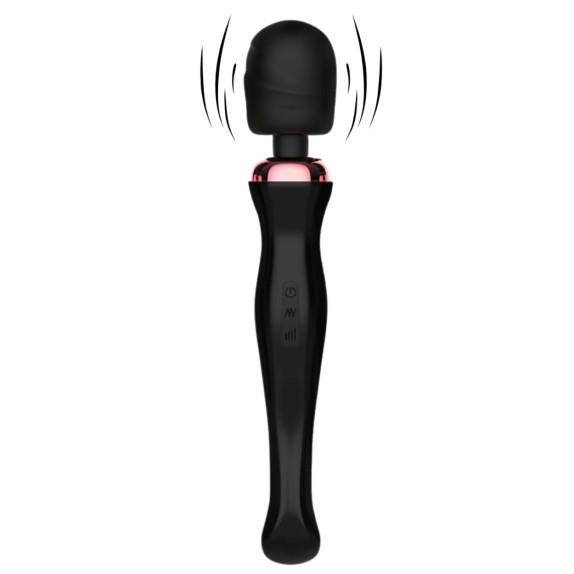 WAND MASSAGGIATORE CLITORIDEO VIBRANTE CON TESTA FLESSIBILE OSCAR