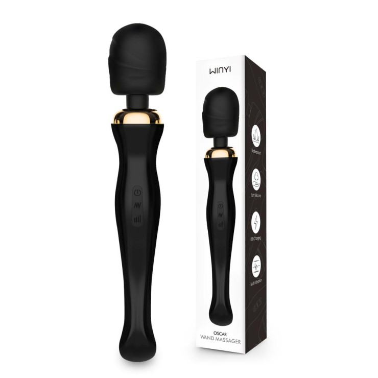 WAND MASSAGGIATORE CLITORIDEO VIBRANTE CON TESTA... 2