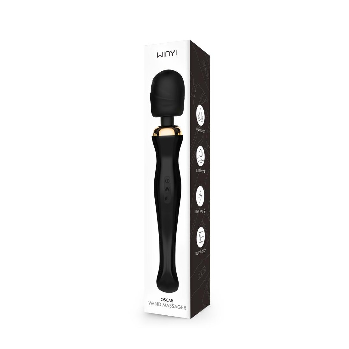 WAND MASSAGGIATORE CLITORIDEO VIBRANTE CON...