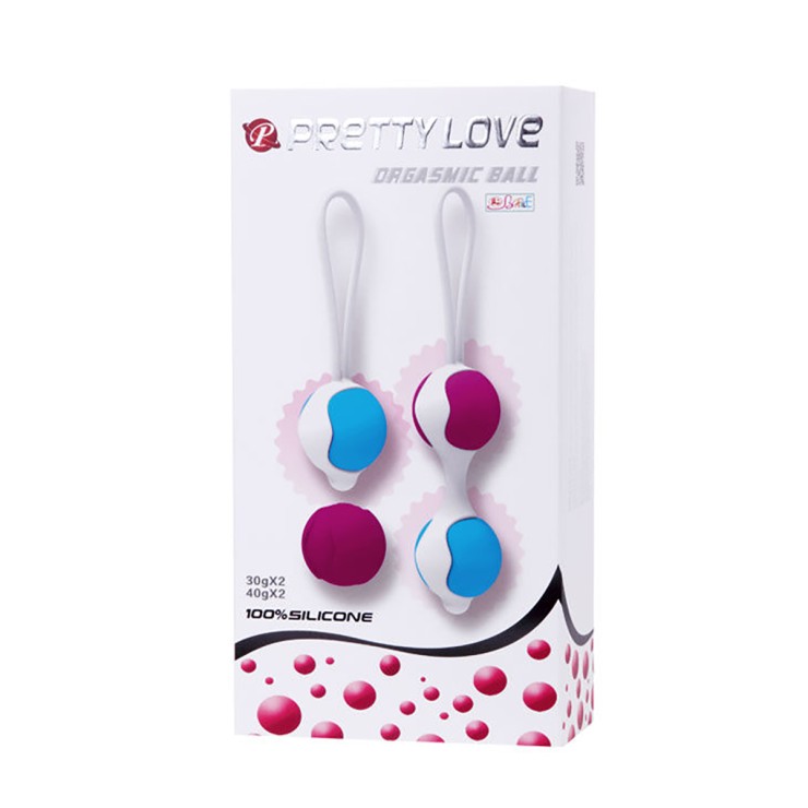 PALLINE VAGINALI KEGEL ORGASMIC BALL PER ALLENAMENTO PELVICO