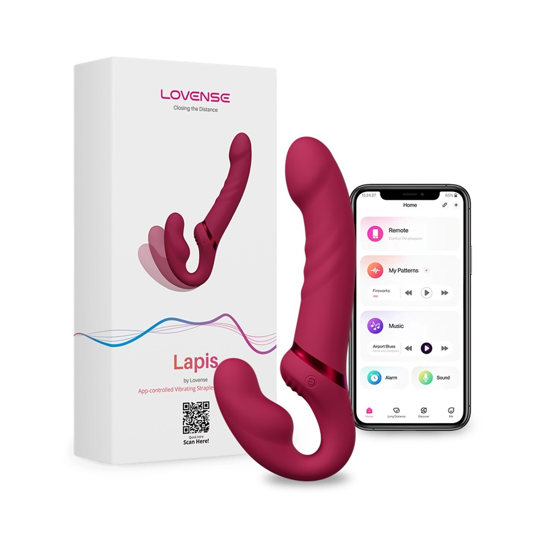 STRAPLESS VIBRANTE PER DONNA CON APP A DISTANZA...