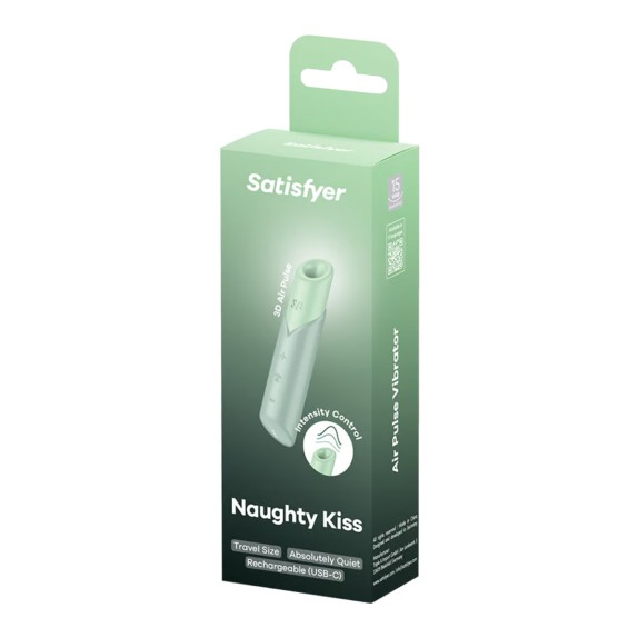 SUCCHIA CLITORIDE NAUGHTY KISS A ROSSETTO TASCABILE SATISFYER