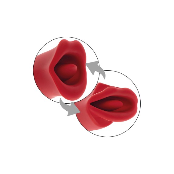 copy of BOCCA VIBRANTE CON MOVIMENTO STIMOLATORE PER CLITORIDE THE KISSER