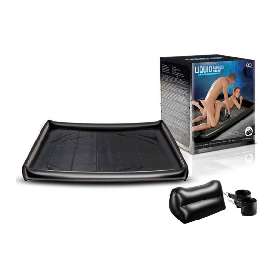 PISCINETTA CON BORDO GONFIABILE IN PVC CON CUSCINO E MANETTE INCLUSE
