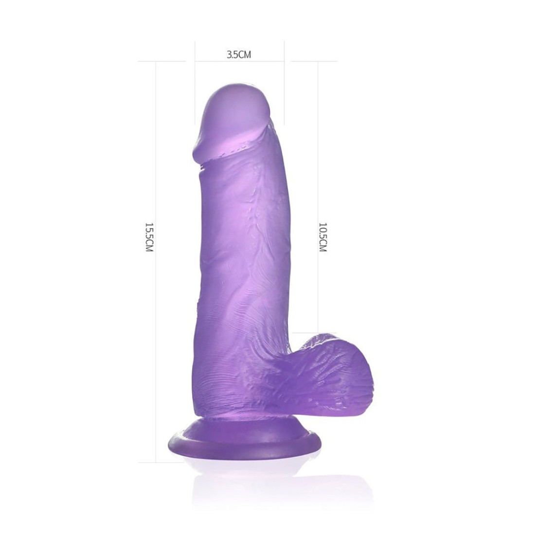 FALLO IN JELLY VIOLA VARIE MISURE CON VENTOSA...