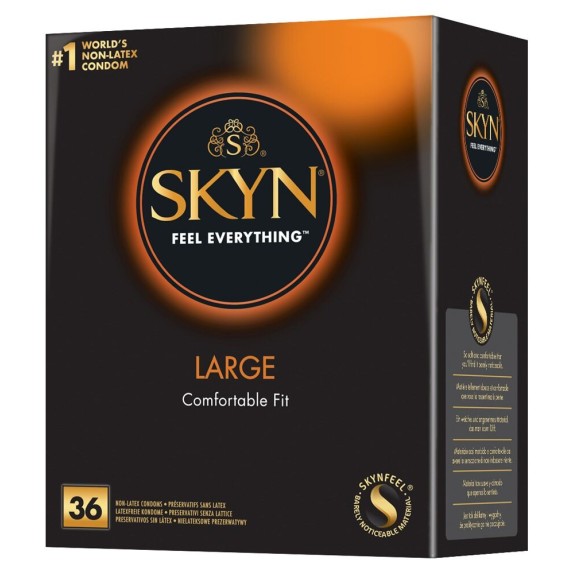 copy of SKYN LARGE PROFILATTICI FORMATO CONVENIENZA SENZA LATTICE 36 PEZZI