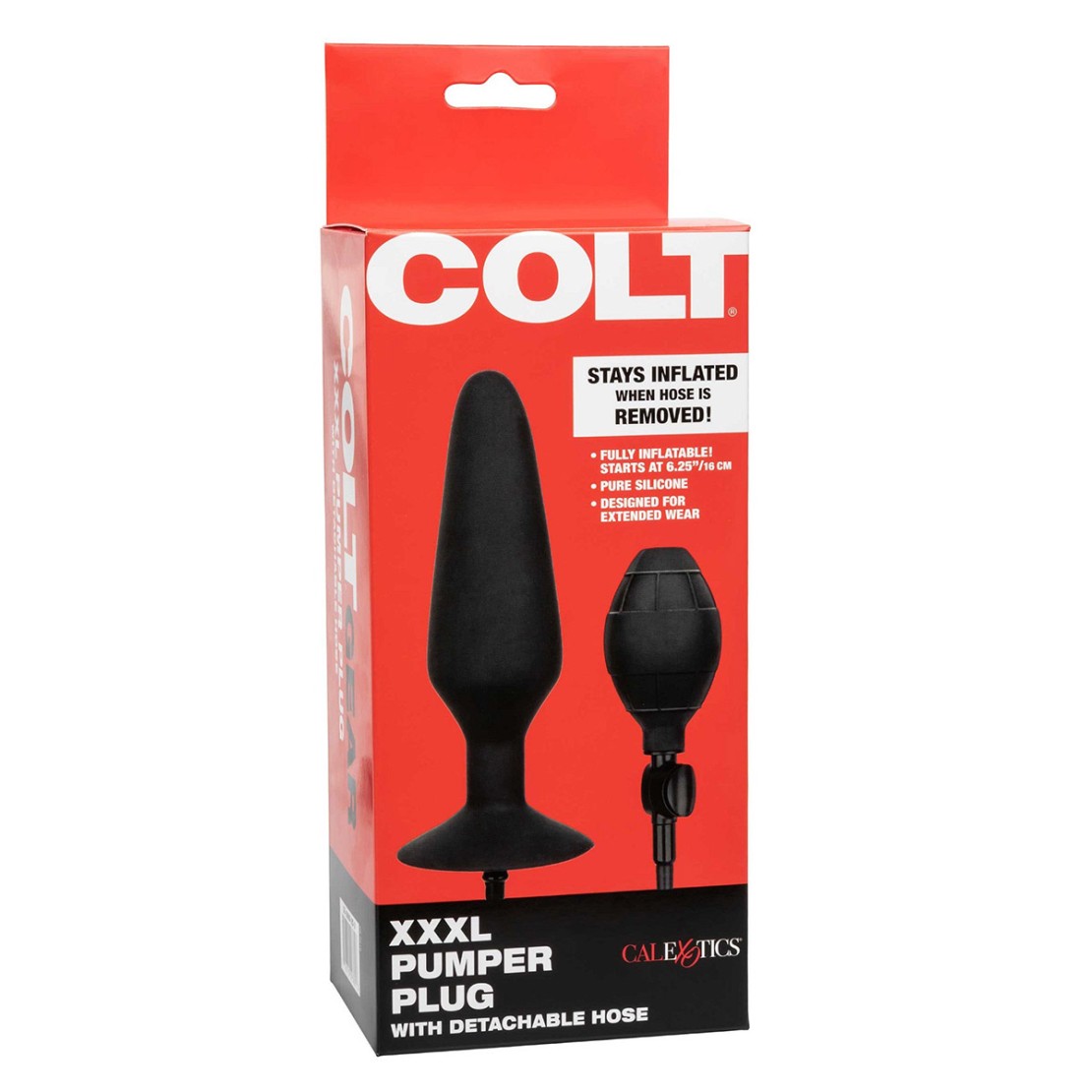 PLUG ANALE GONFIABILE XXXL STACCABILE IN...