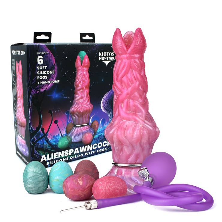 ALIENSPAWN COCK FALLO ALIENO GONFIABILE CON UOVA MONSTAR